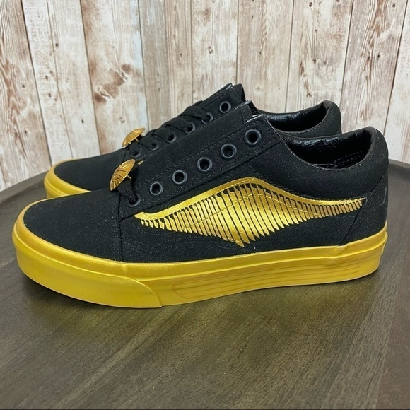 Vans Harry Potter Old Skool Goldensnitch Limited Edition Sneakers Size 6 Women - Picture 6 of 13